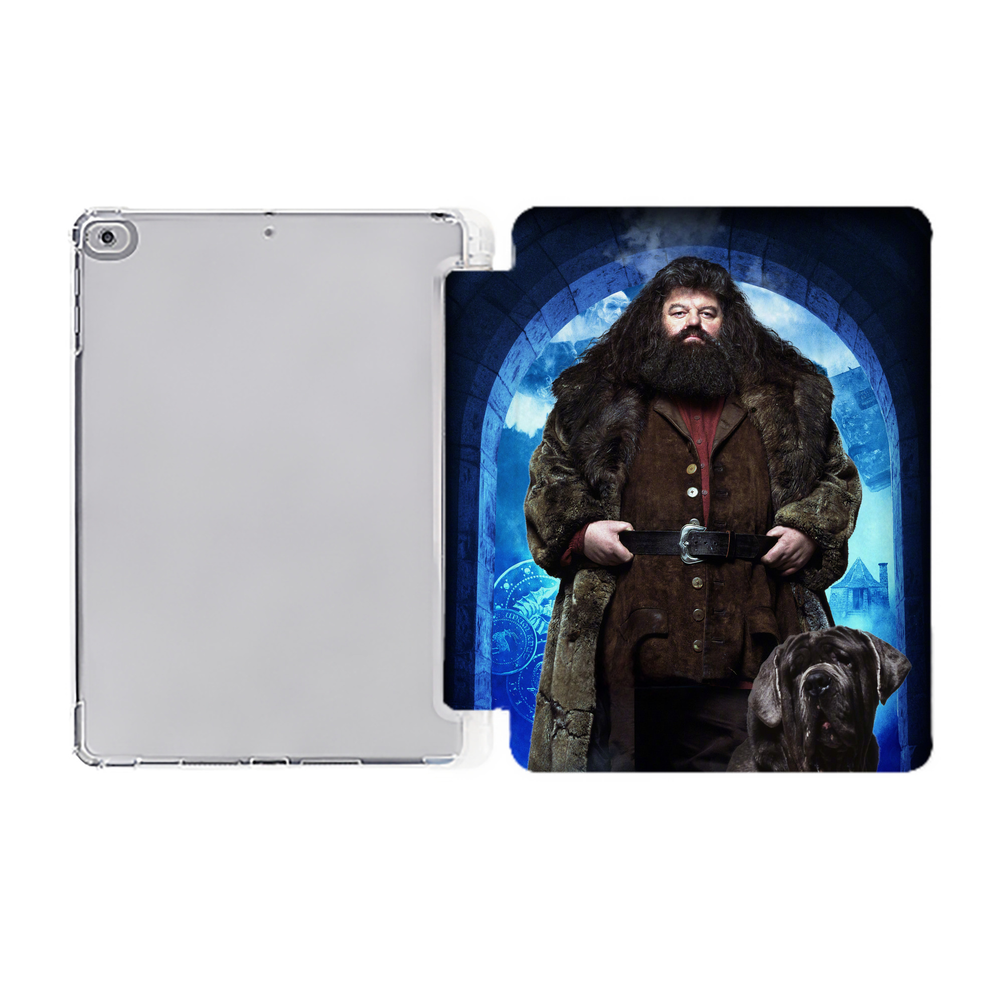 （画像用） Harry Potter ハリー・ポッターシリーズ IPad ケース ペン収納付き 三つ折りスタンド PUレザー×シリコン 対応機種9.5/10.5/10.9インチ